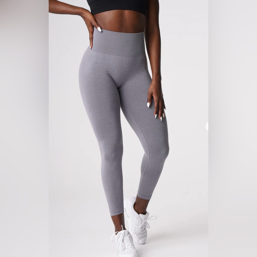 NVGTN Curve Seamless Leggings, Grey, Size S